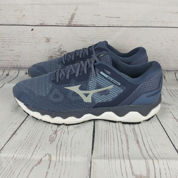 Mizuno Wave Horizon 5 Running Shoes grey Men's Size 13 - Picture 3 of 8
